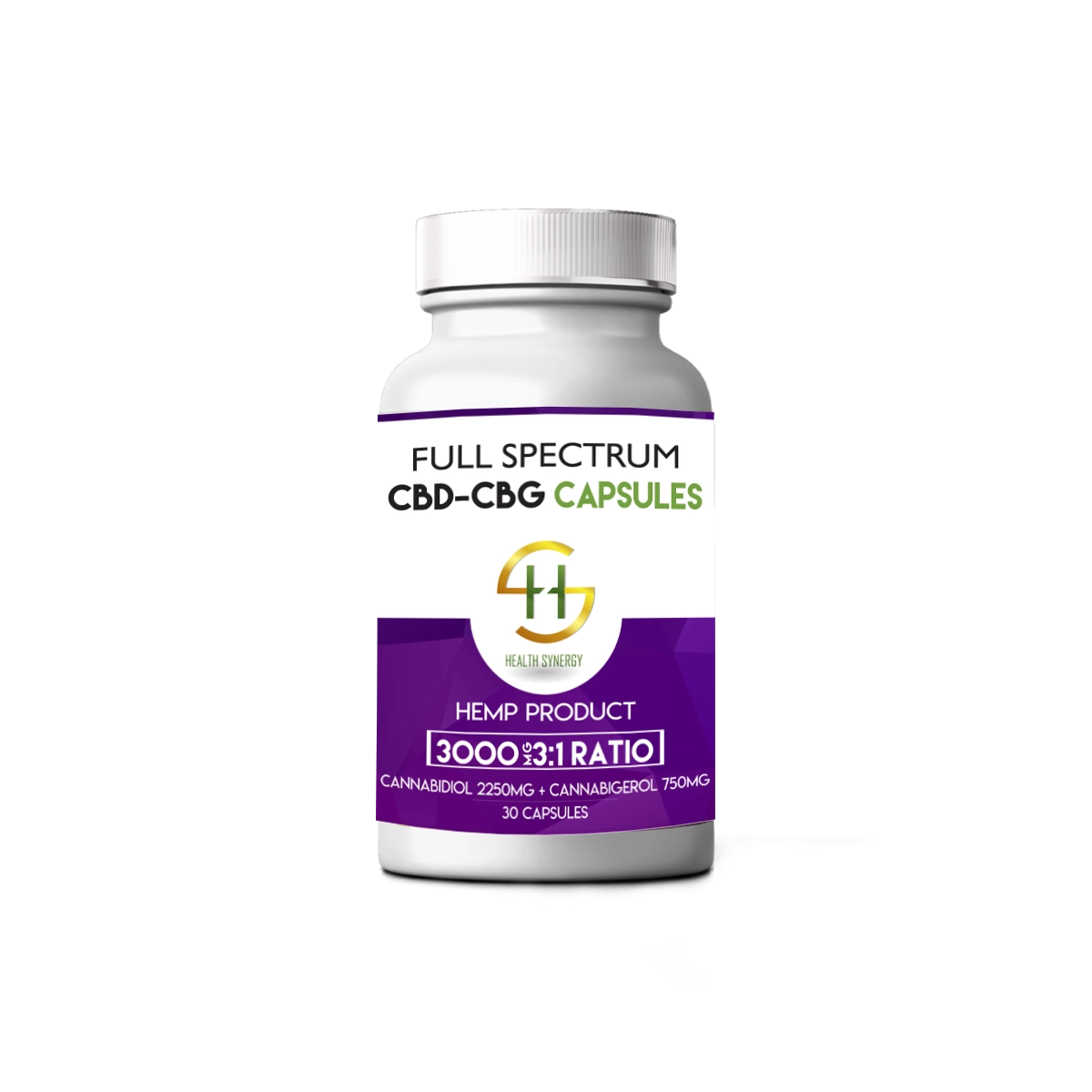 CBD/CBG CAPSULES 3000MG – Health Synergy CBD/CBG CAPSULES 3000MG – Health Synergy