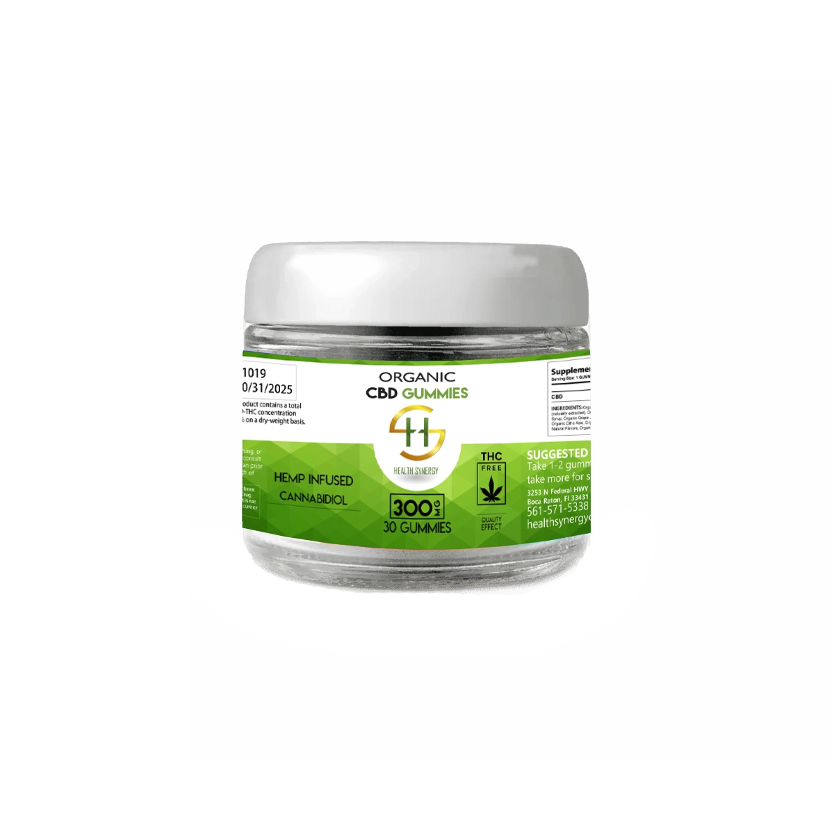 CBD GUMMIES 300MG - Health Synergy