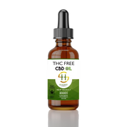 Health Synergy THC Free Broad Spectrum 2000mg CBD Oil – natural hemp extract tincture for stress relief, relaxation, and daily wellness – 120ml bottle.