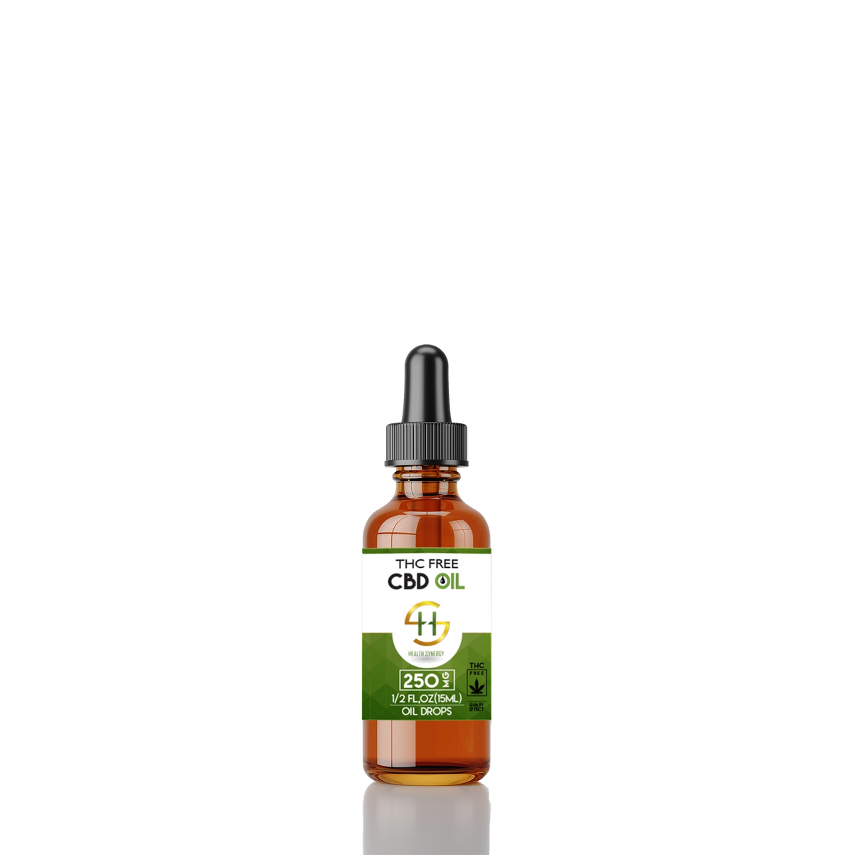 Broad Spectrum THC Free CBD oil 250mg - 0 THC - Health Synergy