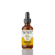 Health Synergy Full Spectrum 1000mg CBD and CBG Oil – natural hemp extract tincture for stress relief, relaxation, and daily wellness – 30ml bottle.