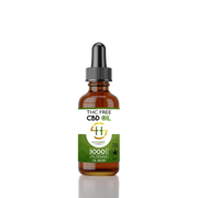 Health Synergy THC Free Broad Spectrum 1000mg CBD Oil – natural hemp extract tincture for stress relief, relaxation, and daily wellness – 60ml bottle.
